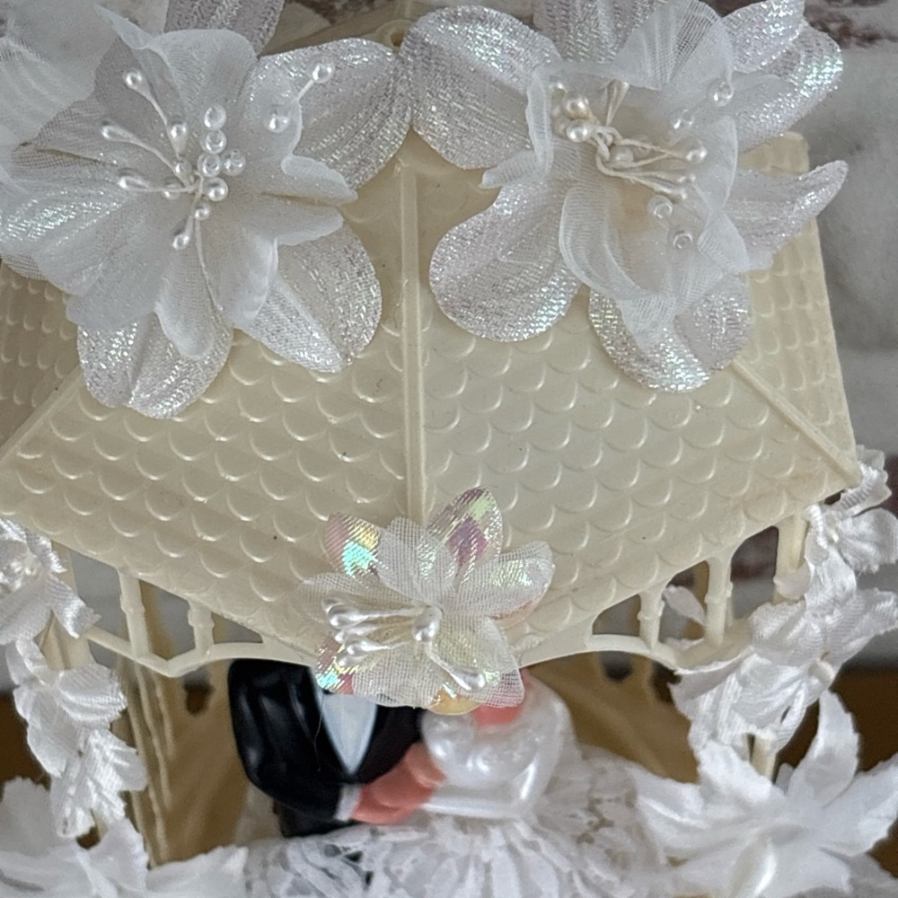 Pfeil & Holing NY VTG 1950-60’s Wedding Cake Topper NOS In Package Plastic RARE - Picture 4 of 16